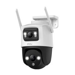 IMOU IP CAMERA CRUISER DUAL 6MP IPC-S7XP-6M0WED, OUTDOOR, DUAL CAMERA 3MP FIXED & 3MP MOTORIZED ROTATED PTZ, H.265/H.264, IR 30M,8X DIGITAL ZOOM,WIFI, ETHERNET, MICRO SD, MIC&SPEAKER, 2-WAY TALK, BUILT IN SIREN &SPOTLIGHT, DC12V, SMART TRACKING, 2YW.